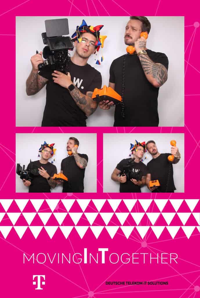 Wedding gift, wedding gift ideas. Here's a surefire surprise for the wedding! 10 Telekom-event-selfie-machine-selfie-mirror-02