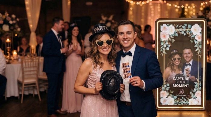 Selfie gép tükör 40 Selfie Box az esküvőre