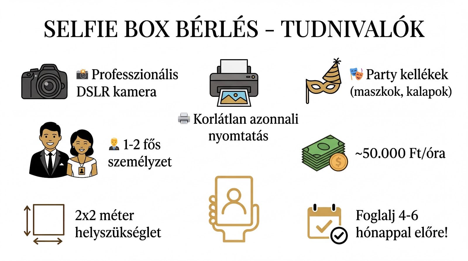 Selfie box, selfiebox és fotóautomata - minden, amit a selfie gépről tudnod kell 8 selfie box