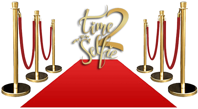 Time 2 Selfie Logo és vörös szőnyeg